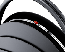 Load image into Gallery viewer, Millefoglie handbag. Iron-grey calfskin and red tiger's eye gemstone. Palladium-plated accents. - Gabo Guzzo